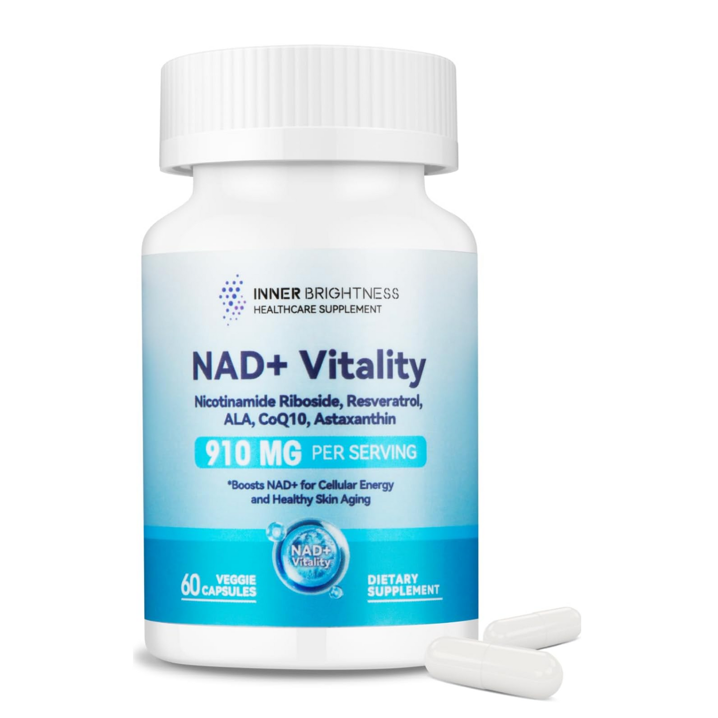 NAD+ Supplement, 60 Capsules