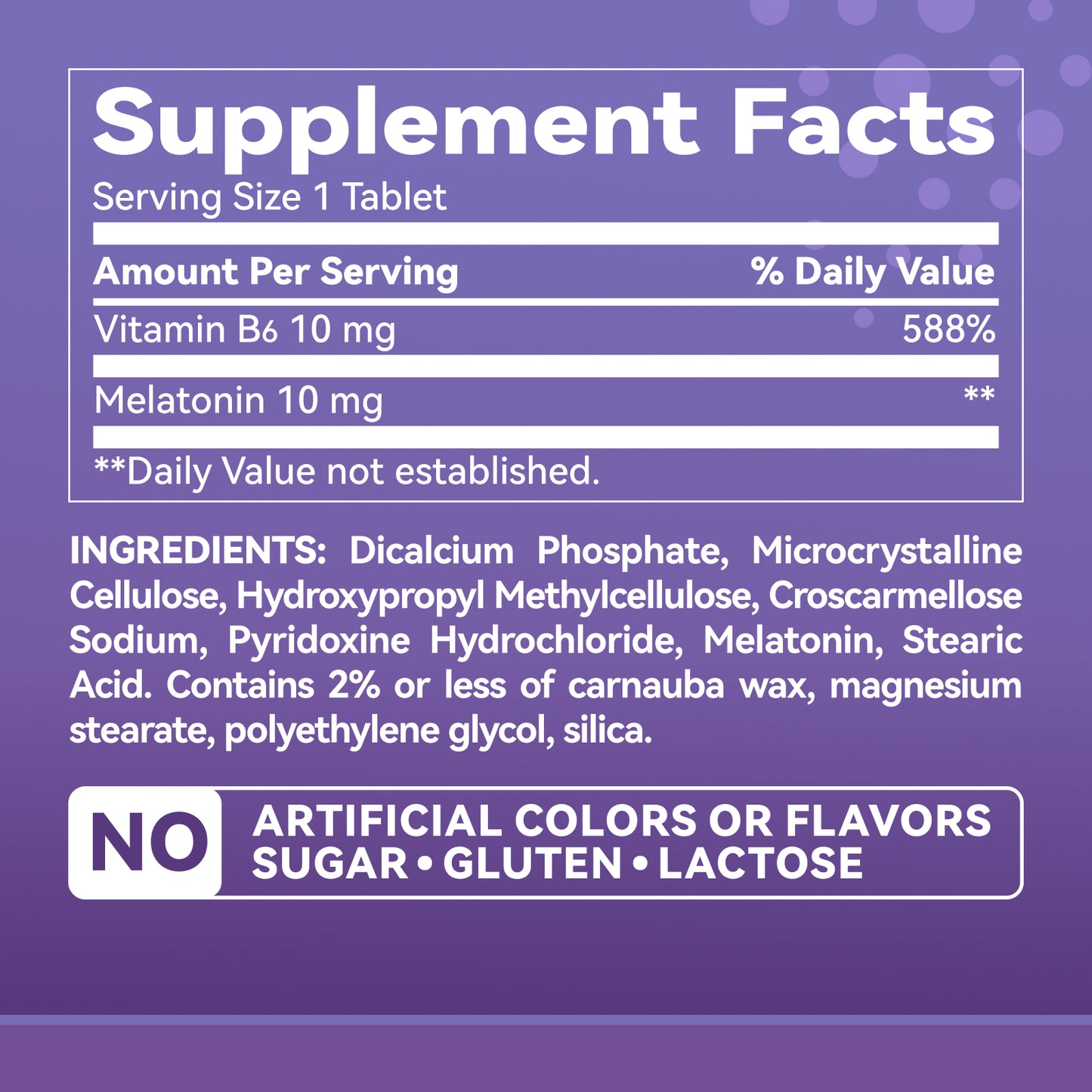 Melatonin 10mg Tablets - Timed Release Melatonin 200 Tablets