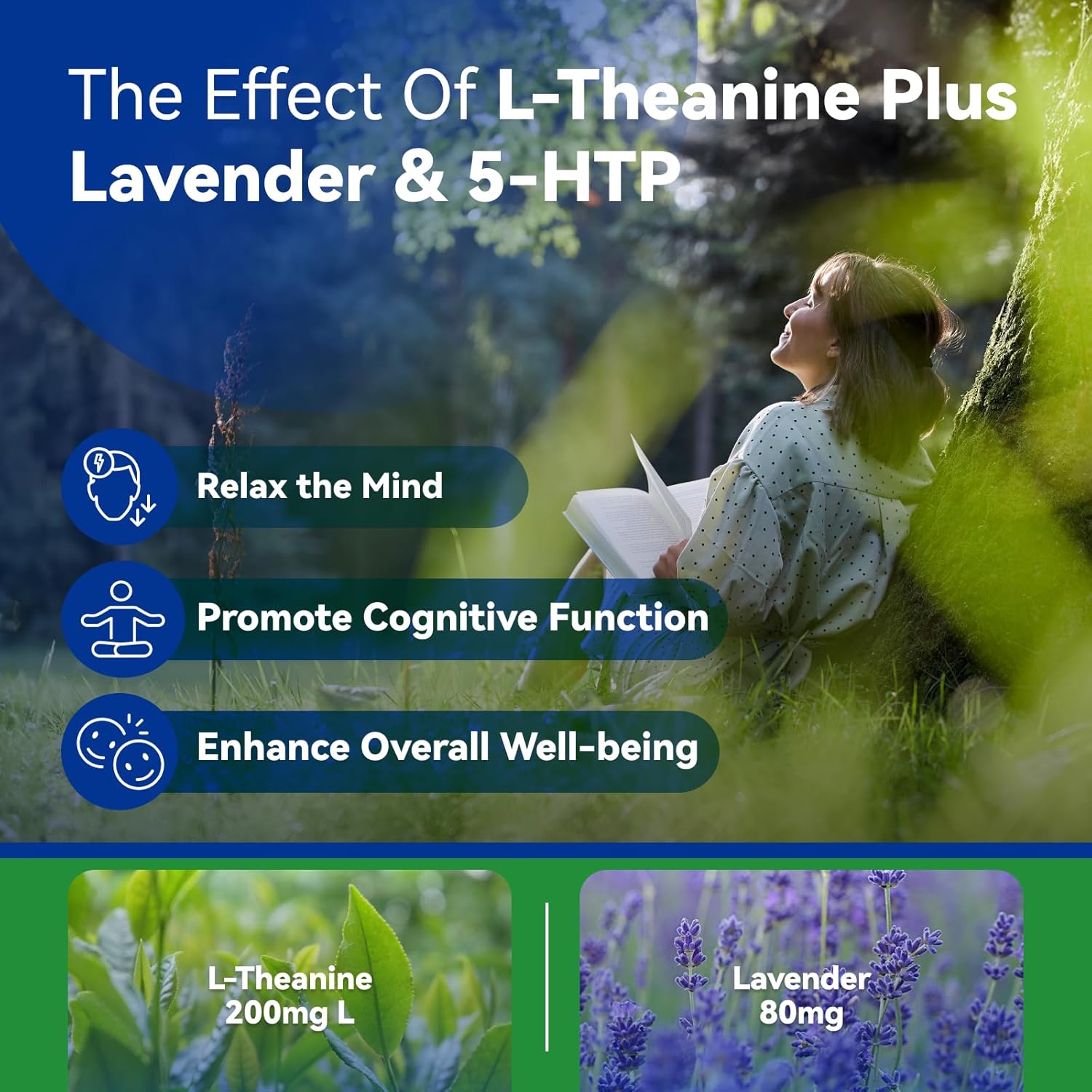 L-Theanine, 60 Capsules