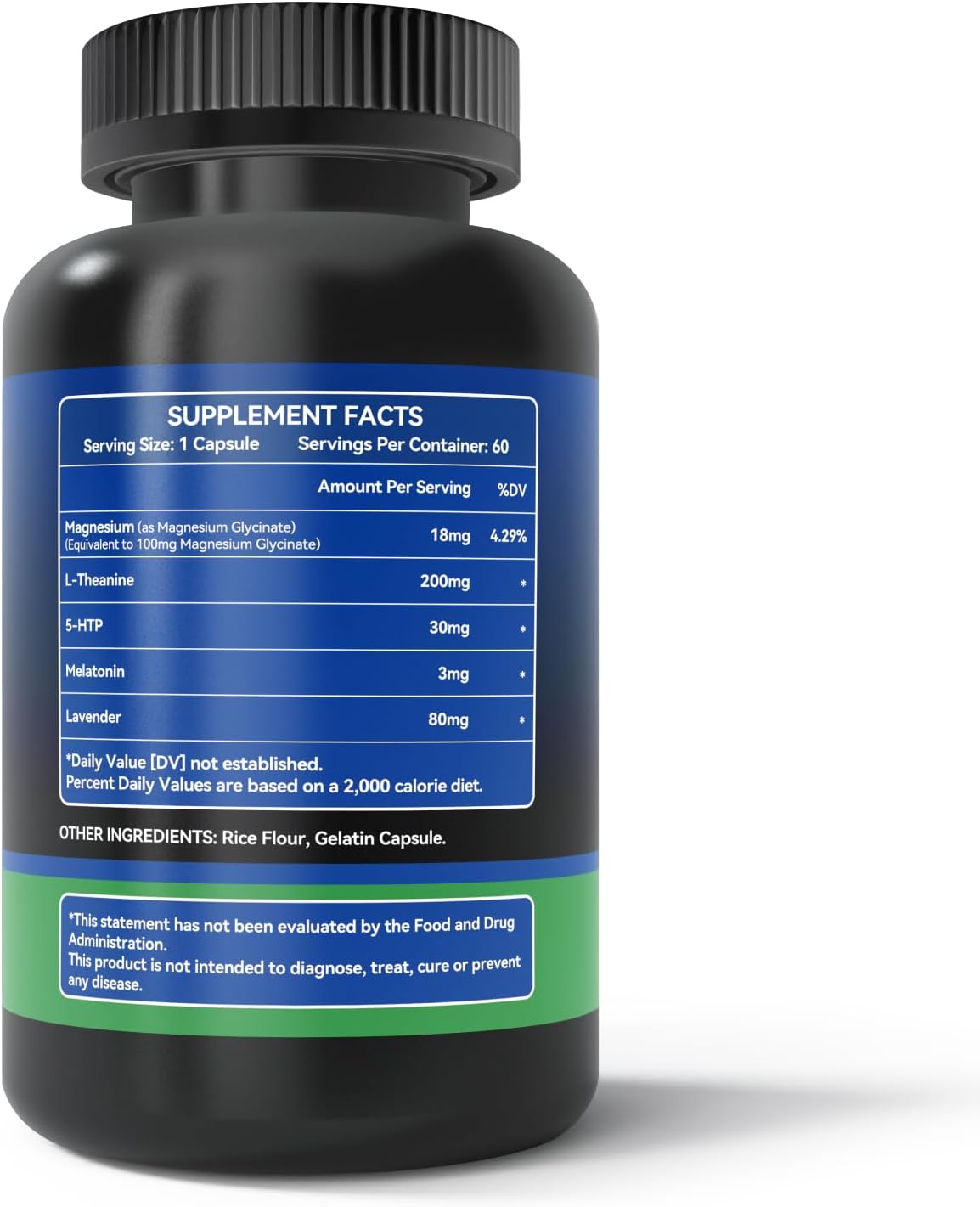 L-Theanine, 60 Capsules