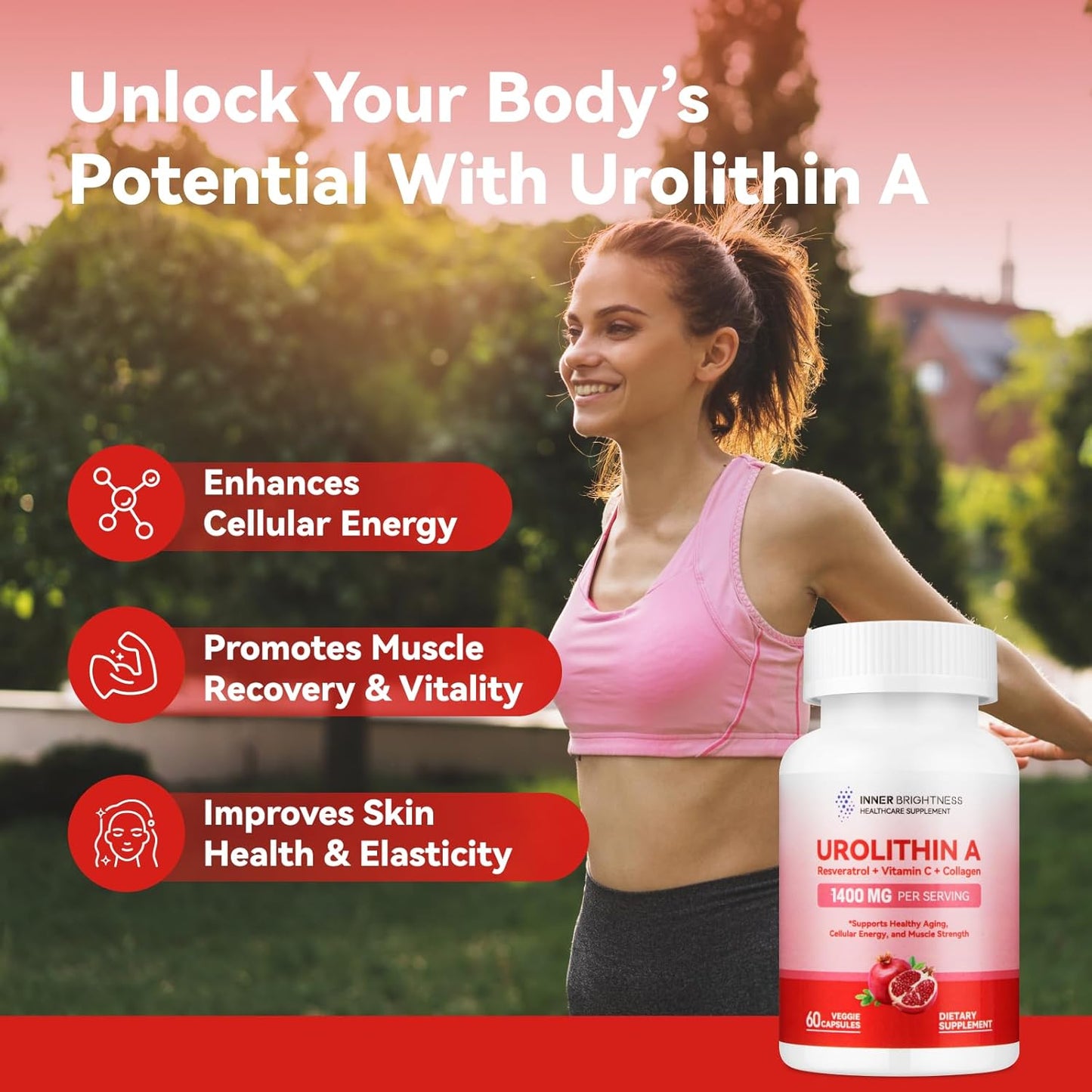 Liposomal Urolithin A Supplement, 60 Count