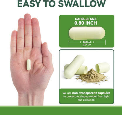 Moringa Capsules 1000mg 60count