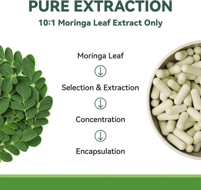 Moringa Capsules 1000mg 60count