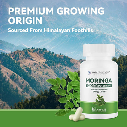 Moringa Capsules 1000mg 60count