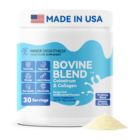 Bovine Colostrum & Collagen Powder, 30 Servings, Unflavored