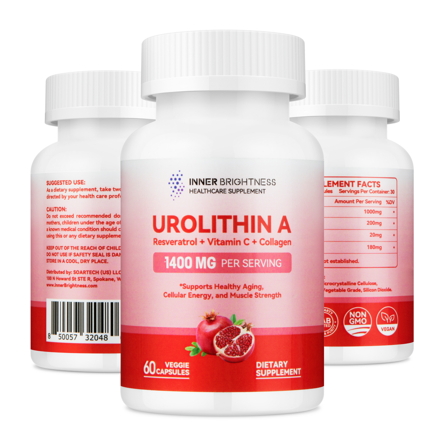 Liposomal Urolithin A Supplement, 60 Count