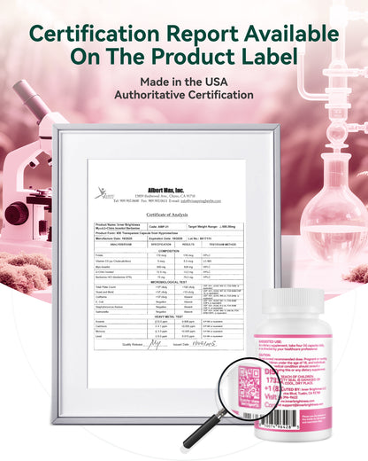 Inositol Supplement for Women, Regular Cycles & Ovarian Health, 120 Capsules