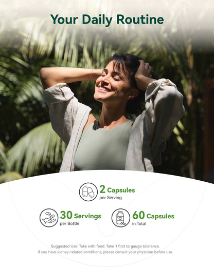 Moringa Capsules 1000mg 60 Count