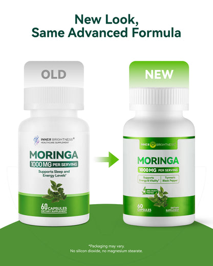 Moringa Capsules 1000mg 60 Count