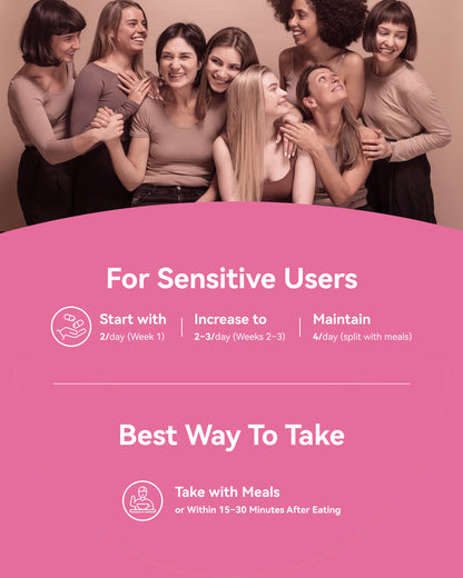 Inositol Supplement for Women, Regular Cycles & Ovarian Health, 120 Capsules