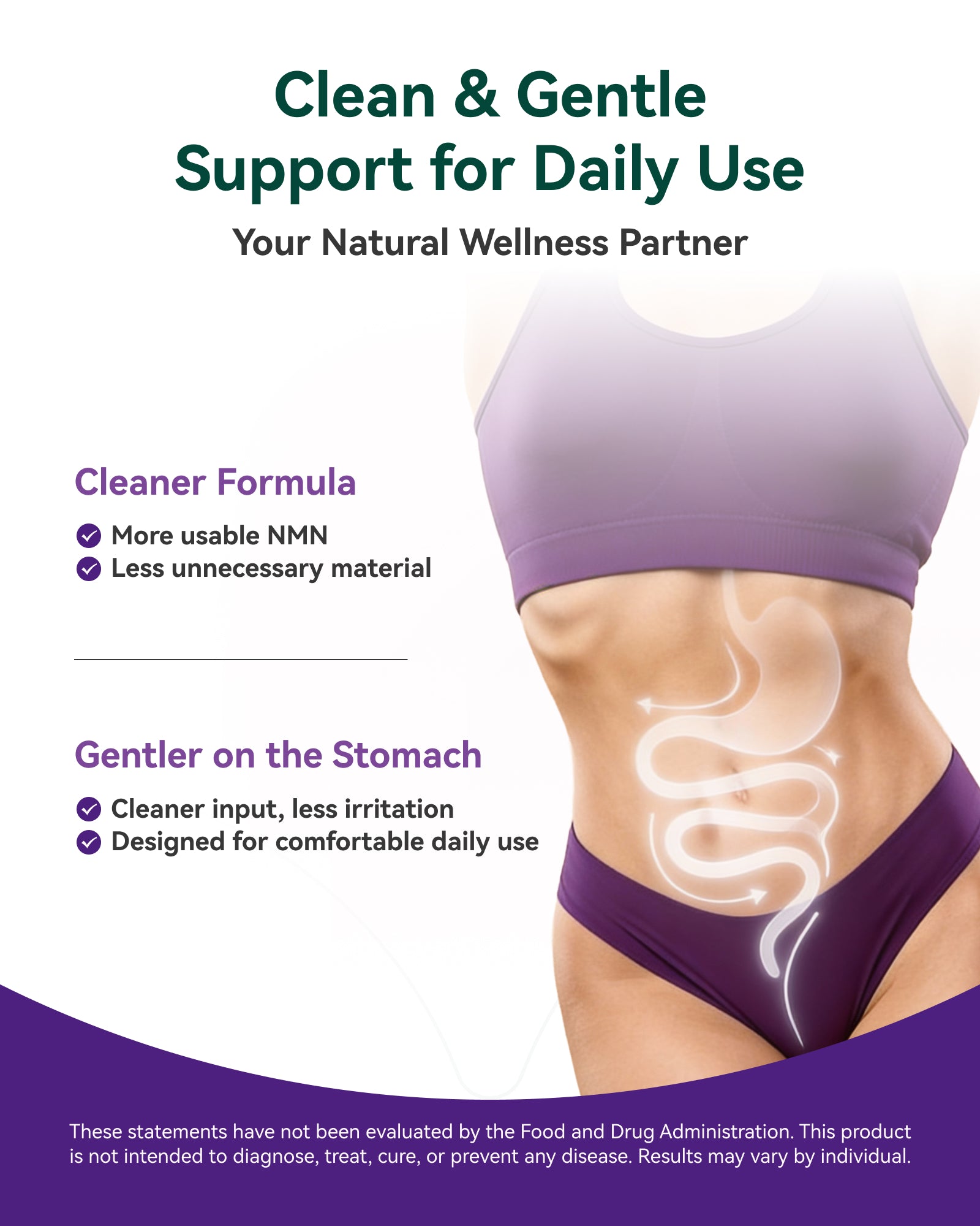 NMN Supplement 500mg, 99.9% High Purity, Supports NAD+ Levels & Cellular Energy, 5-in-1 Formula with Resveratrol & Astaxanthin, Non-GMO, Gluten-Free, 60 Capsules