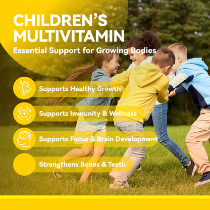 Children's chewable multivitamin, tropical fruit flavor, 200 Count