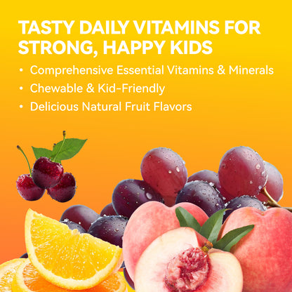 Children's chewable multivitamin, tropical fruit flavor, 200 Count