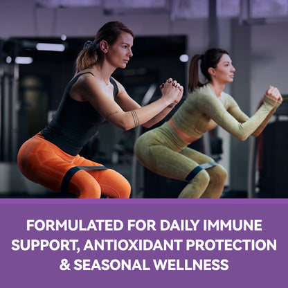 Elderberry Gummies, each containing 50 mg of extract, lemon-raspberry flavor, 60 Count