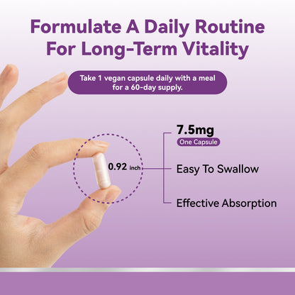 L-Ergothioneine Supplements with Hyaluronic Acid & Collagen for Women, 60ct