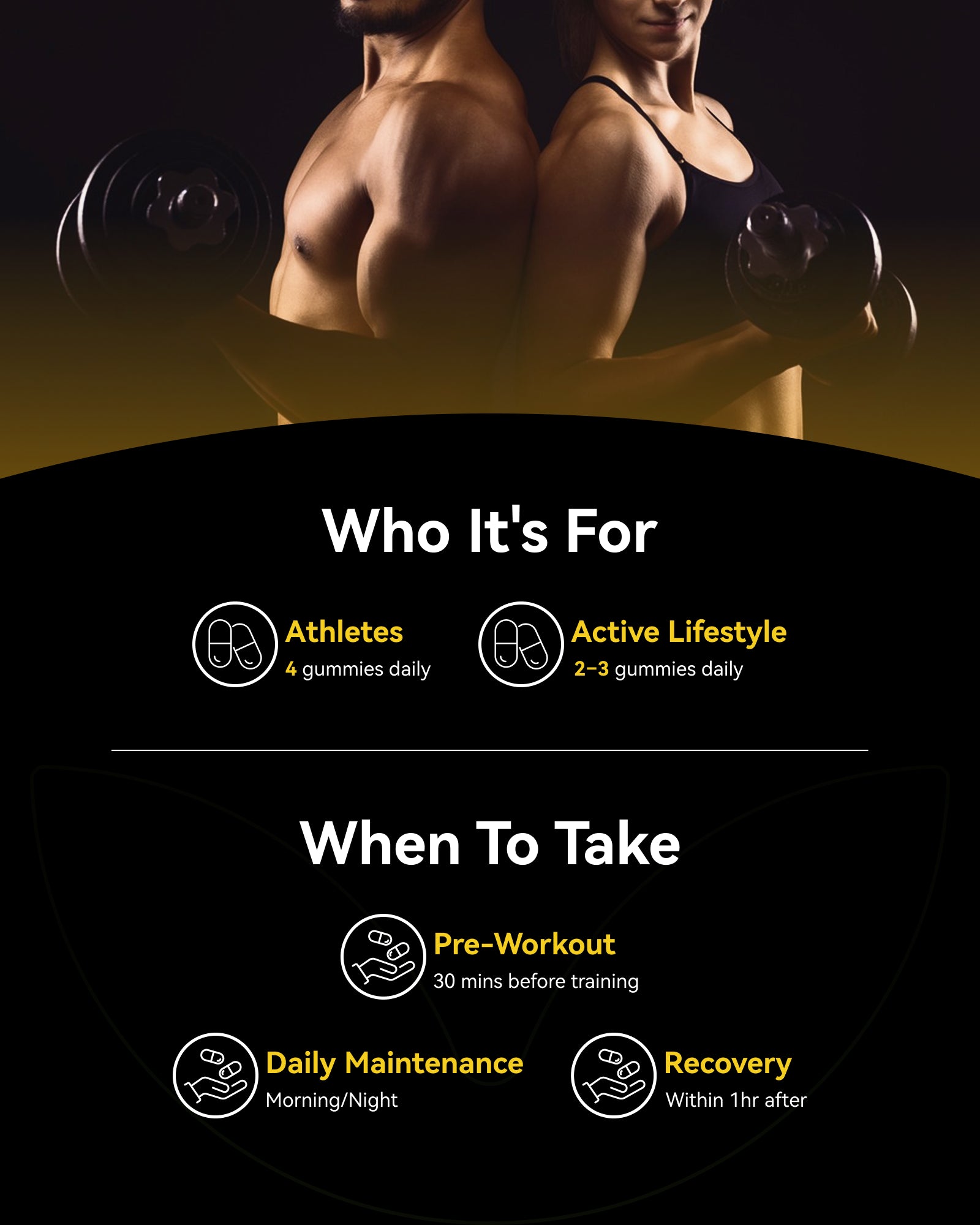 Creatine Monohydrate Gummies for Men & Women 5000 mg, 3rd Party Tested, Creatine Chews for Muscle Growth, Strength & Energy Support, Sugar Free, Vegan, 120 Count, Orange Lemon